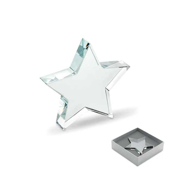 Glas-Pokal Stern - STARWARD - Transparent