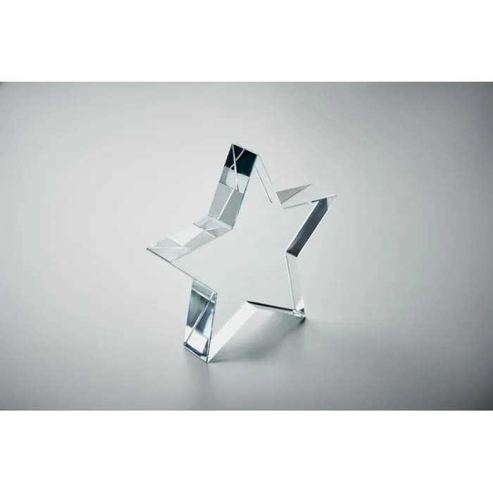 Glas-Pokal Stern - STARWARD - Transparent