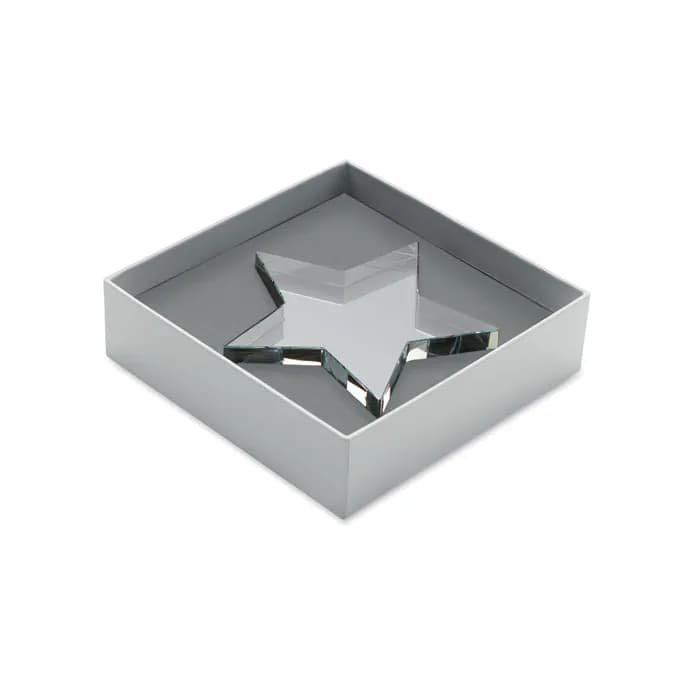 Glas-Pokal Stern - STARWARD - Transparent