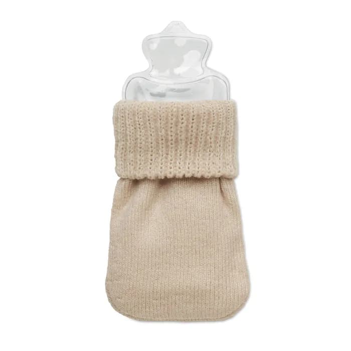Gel-Wärmekissen mit Bezug - WARMMUFF - Beige