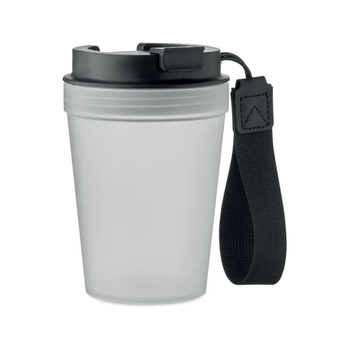 Einwandiger Becher 300 ml - ISFORDEN TUMBLER - Transparent Weiß