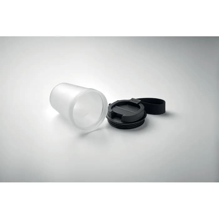 Einwandiger Becher 300 ml - ISFORDEN TUMBLER - Transparent Weiß