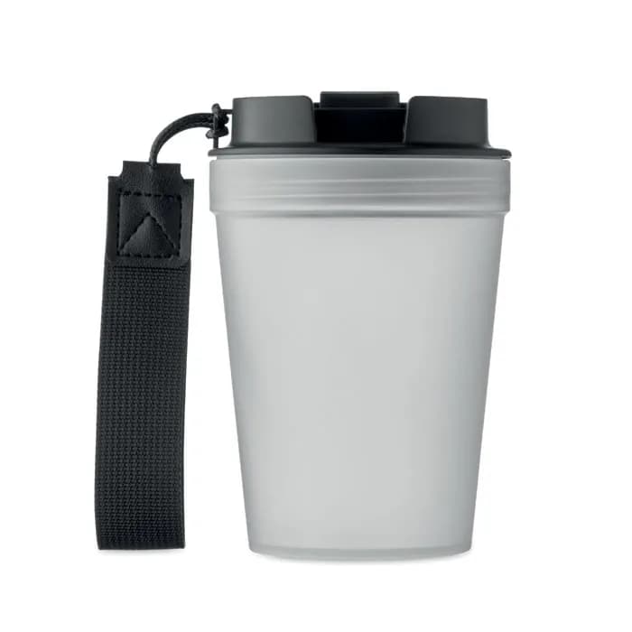 Einwandiger Becher 300 ml - ISFORDEN TUMBLER - Transparent Weiß