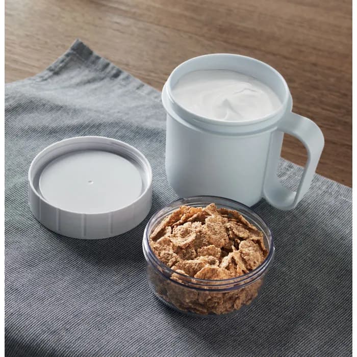 Müslibecher 450 ml - CUP ON GO - Babyblau