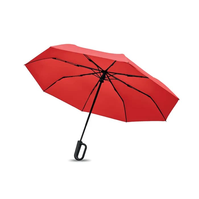 Windproof Regenschirm 21" - UMKRAB - Rot