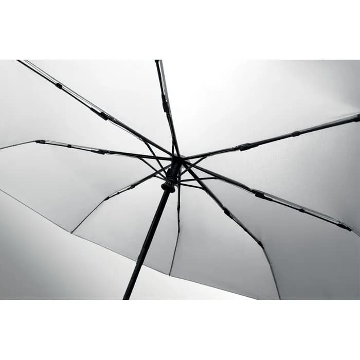 Windproof Regenschirm 21" - UMKRAB - Weiß
