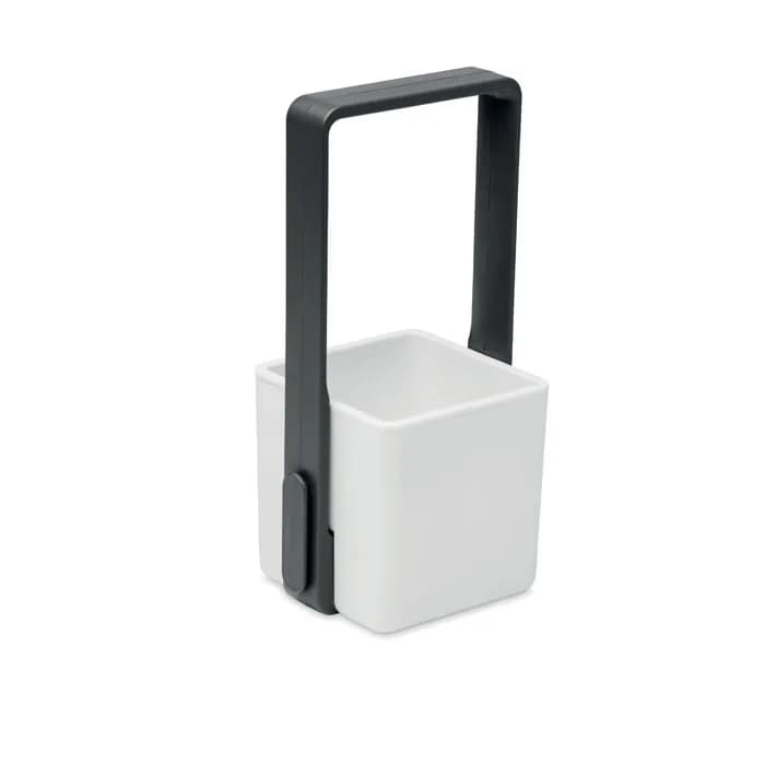 Inndor-Pflanztopf mit LED - LUSHLET - Weiß