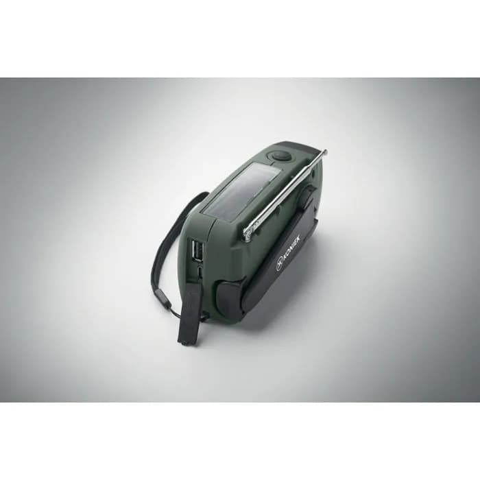 AM/FM Radio mit Taschenlampe - ONDA - Dunkelgrün