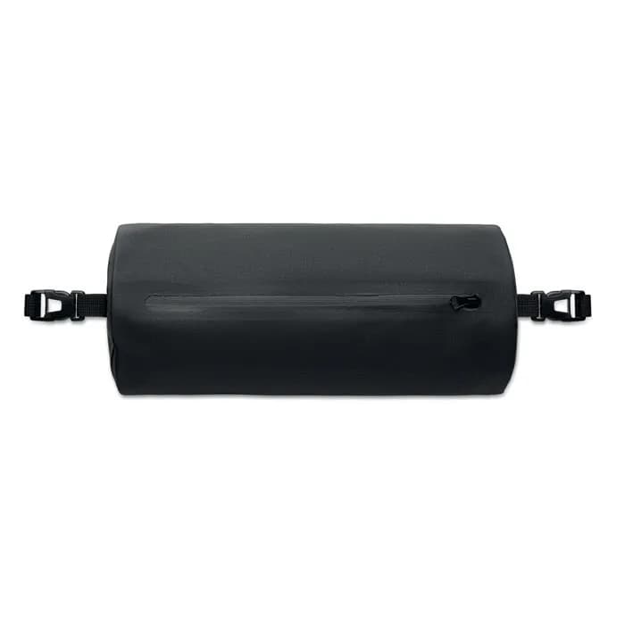 Sporttasche 300D RPET 6L - BRENNA TUBE - Schwarz