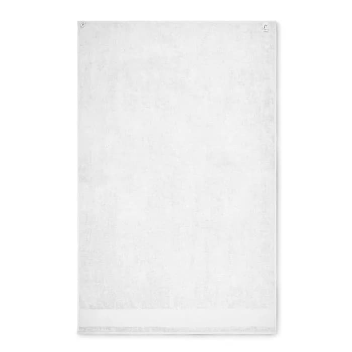 Badetuch aus Baumwolle - ISLAND 100 - Weiß