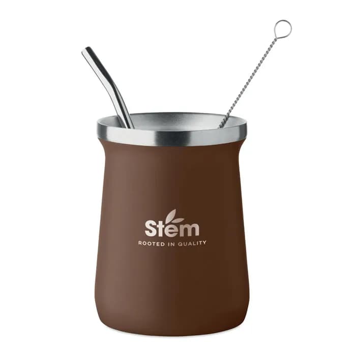 Yerba-Mate-Becher 240ml - MIYERBA - Braun