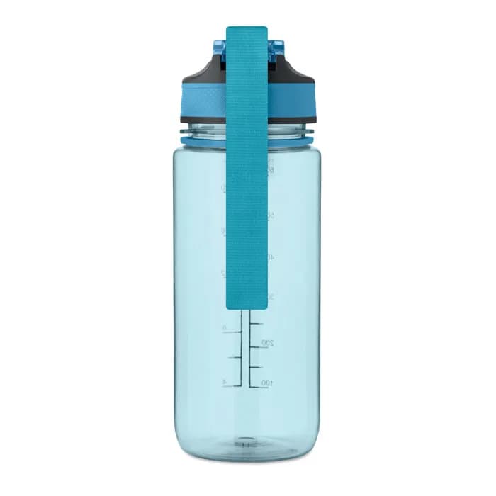 Sport-Trinkflasche 700ml - ENKEL - Transparent Hellblau