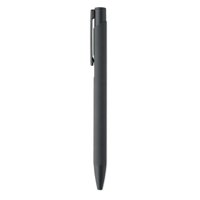 Druckkugelschreiber recy. Alu - ESCRI - Steingrau