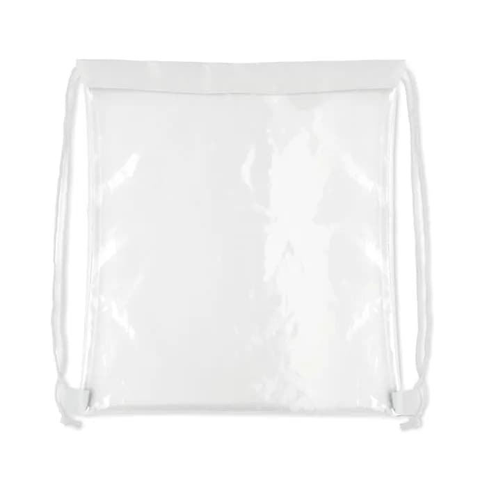 Transparenter Kordelzugbeutel - USEE - Weiß