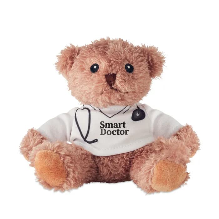 Teddybär Arzt - DOC - Weiß