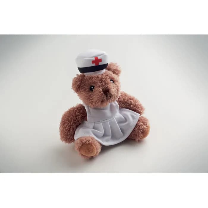 Teddybär Krankenschwester - NURSE - Weiß