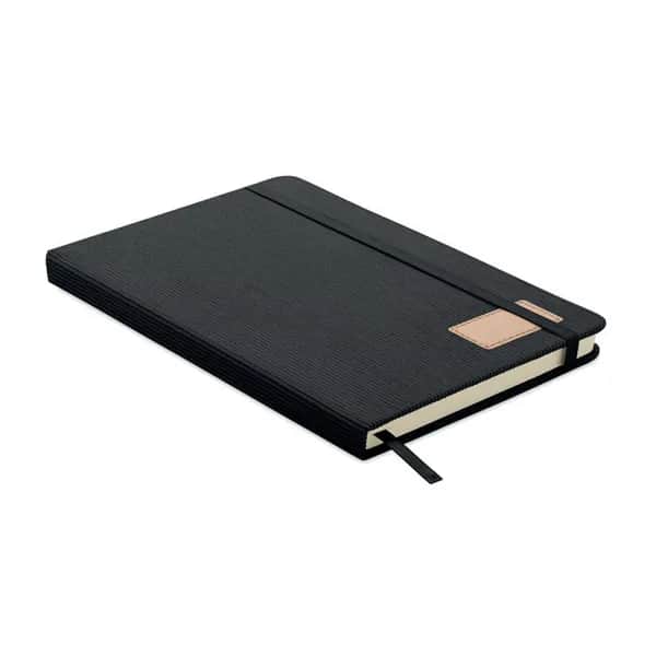 DIN A5 Notizbuch RPET - CORDI NOTE - Schwarz