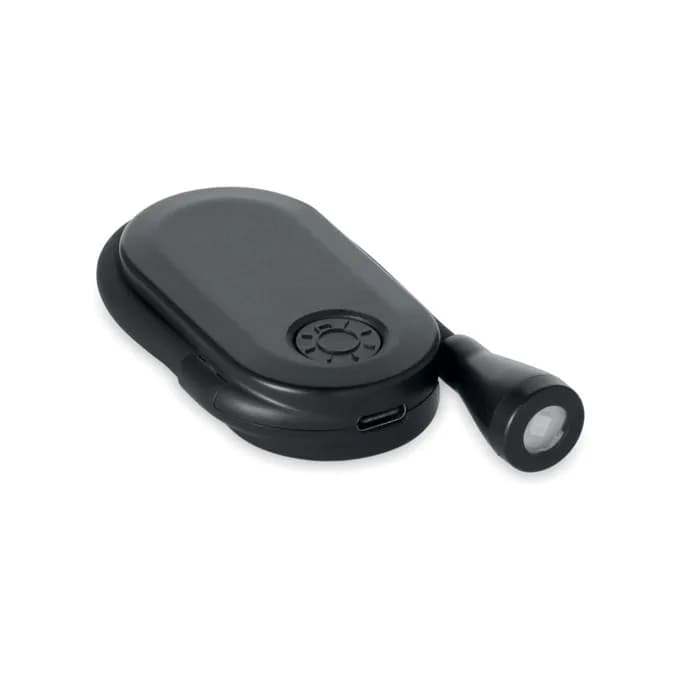 Wiederaufladbare Leseleuchte - SCENE - Schwarz