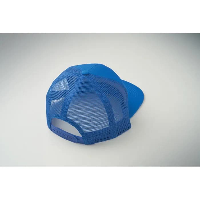 Flache Kappe 7 Panels - BEAD - Königsblau