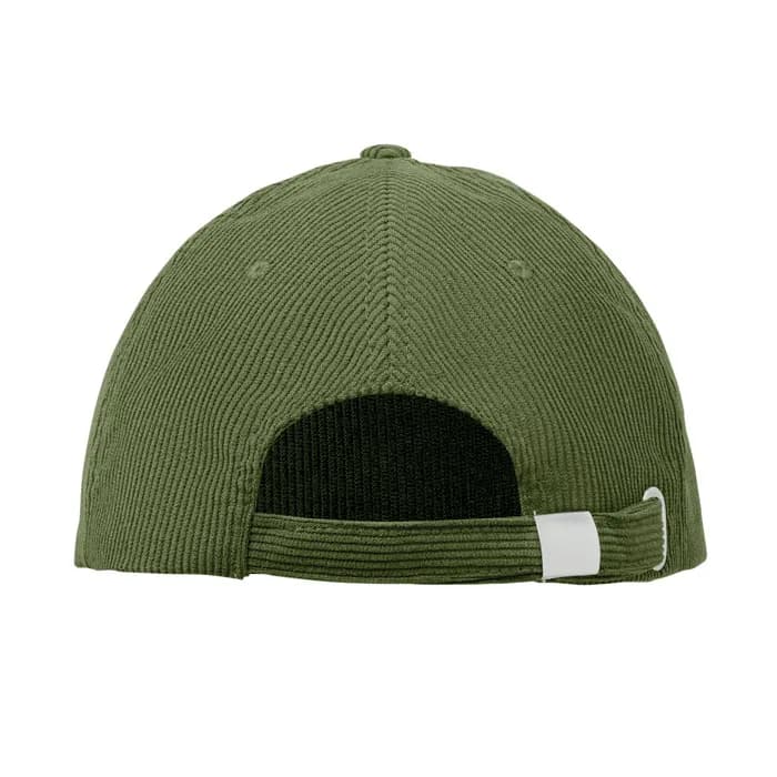 Baseball Kappe 5 Panels Cord - WALE - Armeegrün