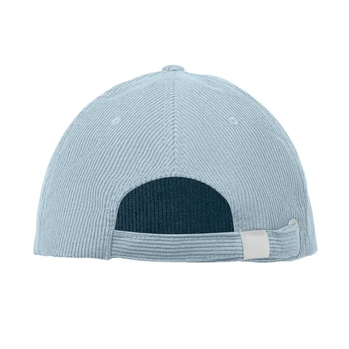 Baseball Kappe 5 Panels Cord - WALE - Babyblau