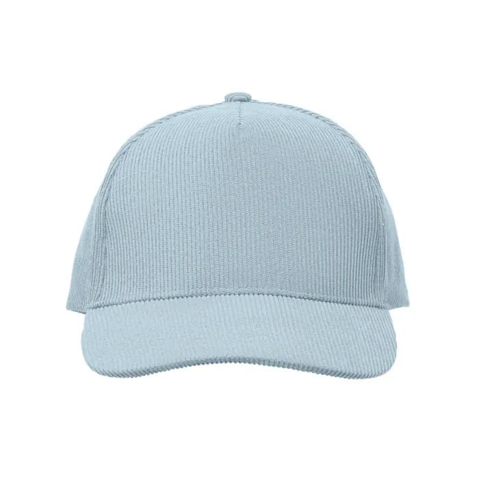 Baseball Kappe 5 Panels Cord - WALE - Babyblau