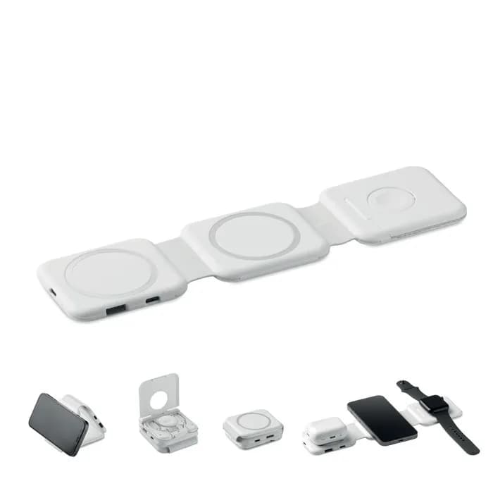 3fach Ladestation - ROIS - Weiß