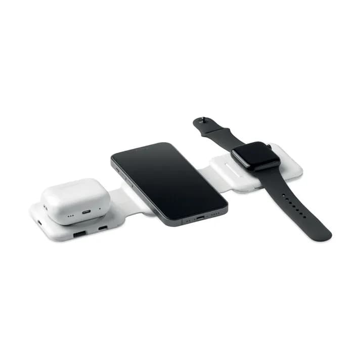 3fach Ladestation - ROIS - Weiß