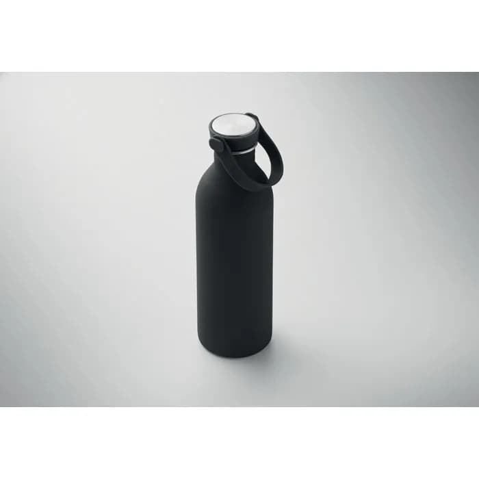 Einwandige Trinkflasche 500 ml - SVALUR - Schwarz