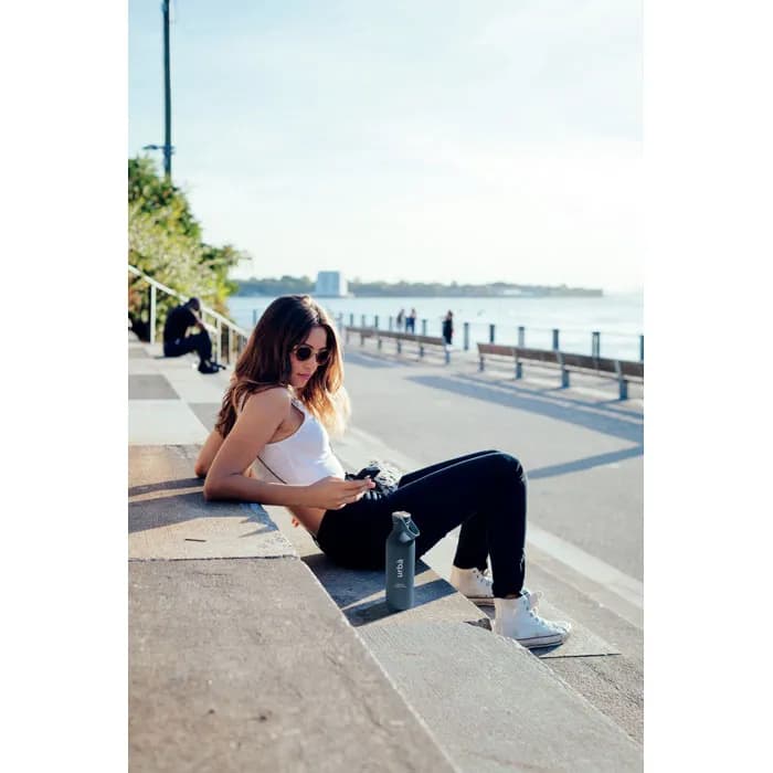 Einwandige Trinkflasche 500 ml - SVALUR - Petrol