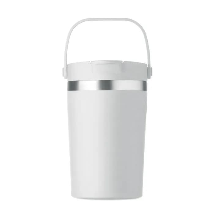 Doppelwandiger Becher 350 ml - COZYCUP - Weiß