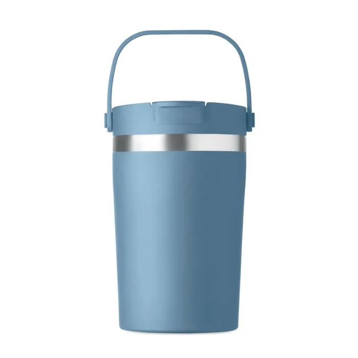 Doppelwandiger Becher 350 ml - COZYCUP - Petrol