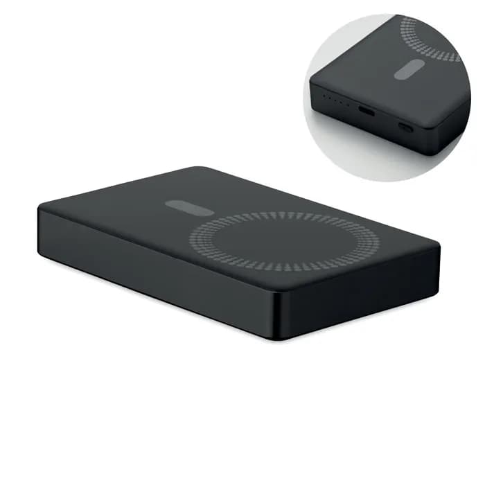 Powerbank 10000 mAh - POWERMAG - Schwarz