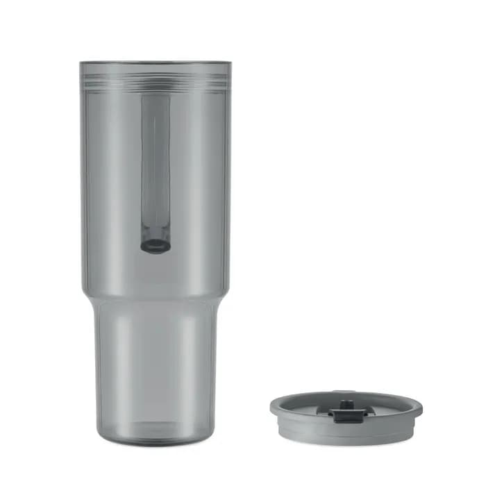 Trinkbecher RPET 1200ml - MUGORA - Transparent Grau