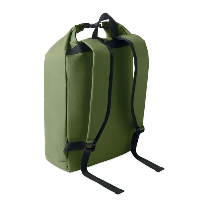 15'' Rolltop-Laptop-Rucksack - UNITON - Armeegrün