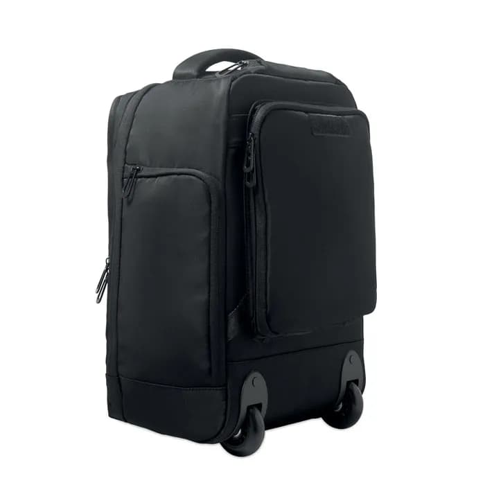 Rucksack-Trolley 290T RPET - MAGNATE - Schwarz