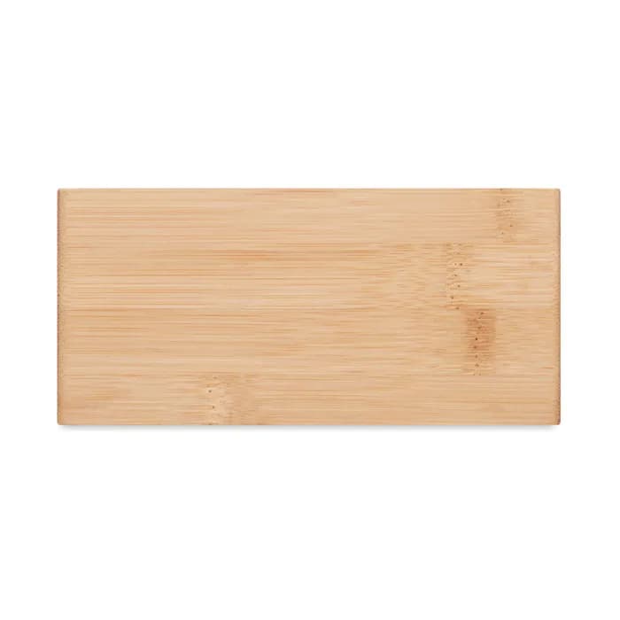 Tischuhr mit Ladestation - MORO - Holz