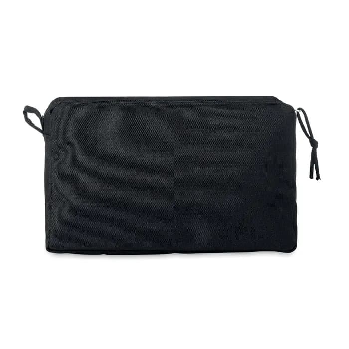 Kosmetiktasche 600D RPET - BETTER & SMART - Schwarz