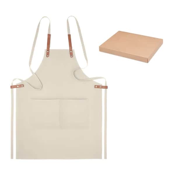 Küchenschürze Organic Cotton - NAGPUR - Beige