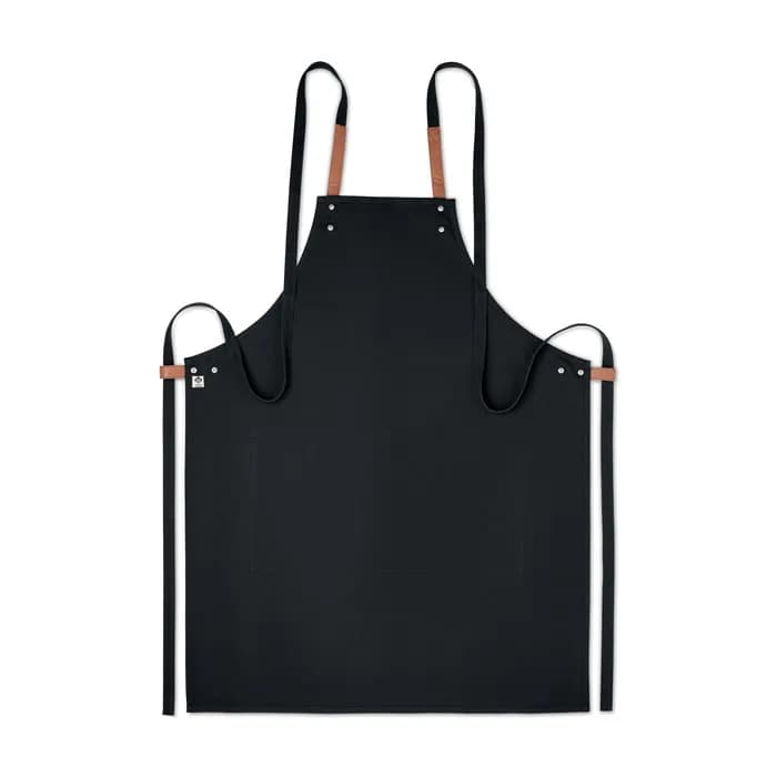 Küchenschürze Organic Cotton - NAGPUR COLOUR - Schwarz
