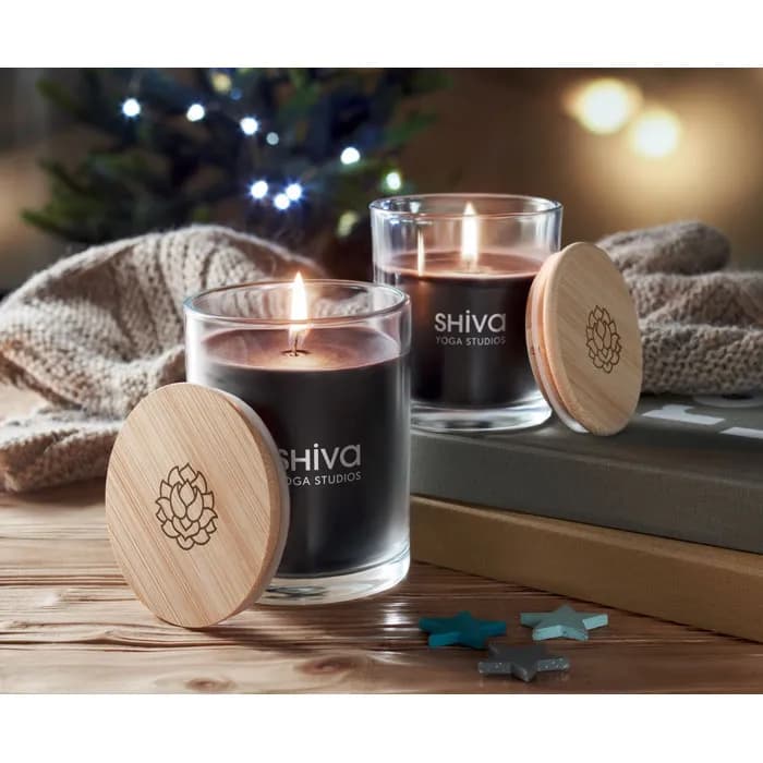 Kerze Vanille Duft - ANCIENT HIGH - Schwarz