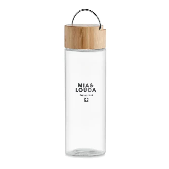 Trinkflasche Glas 500ml - AMELAND - Transparent