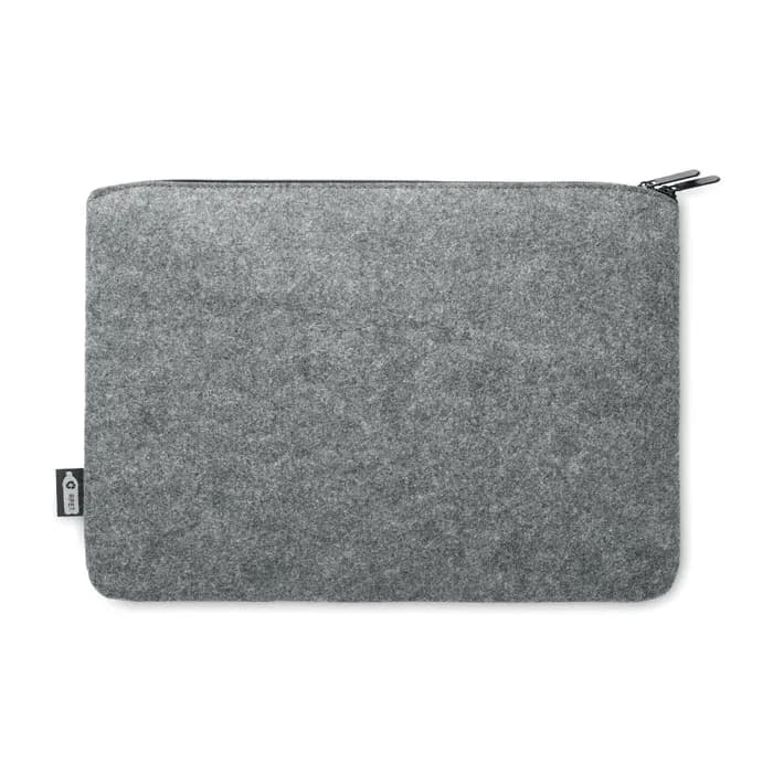 Laptoptasche RPET-Filz - TOPLO - Grau