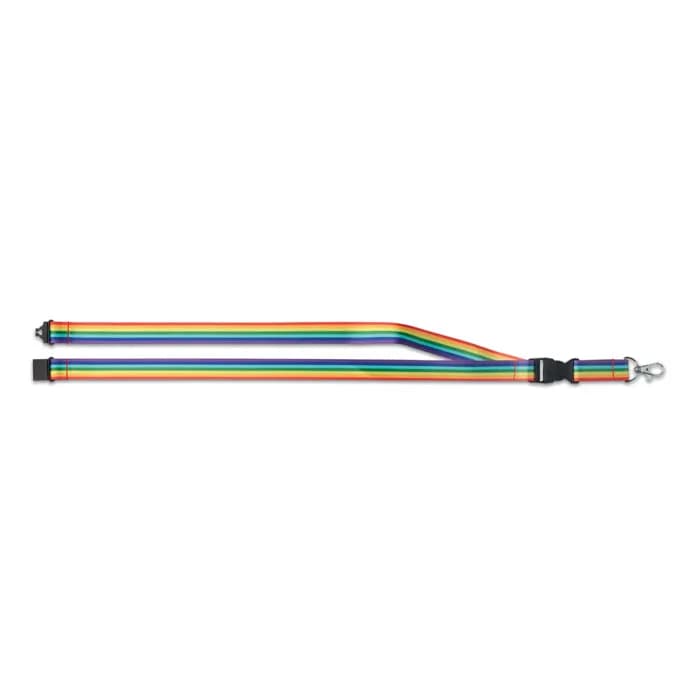 Regenbogen Lanyard RPET - BOWYARD - Multicolour