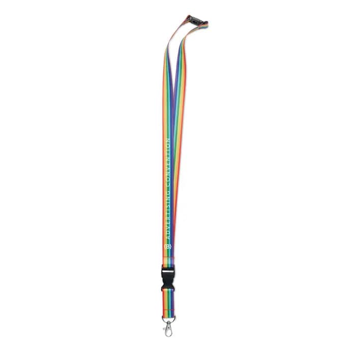 Regenbogen Lanyard RPET - BOWYARD - Multicolour