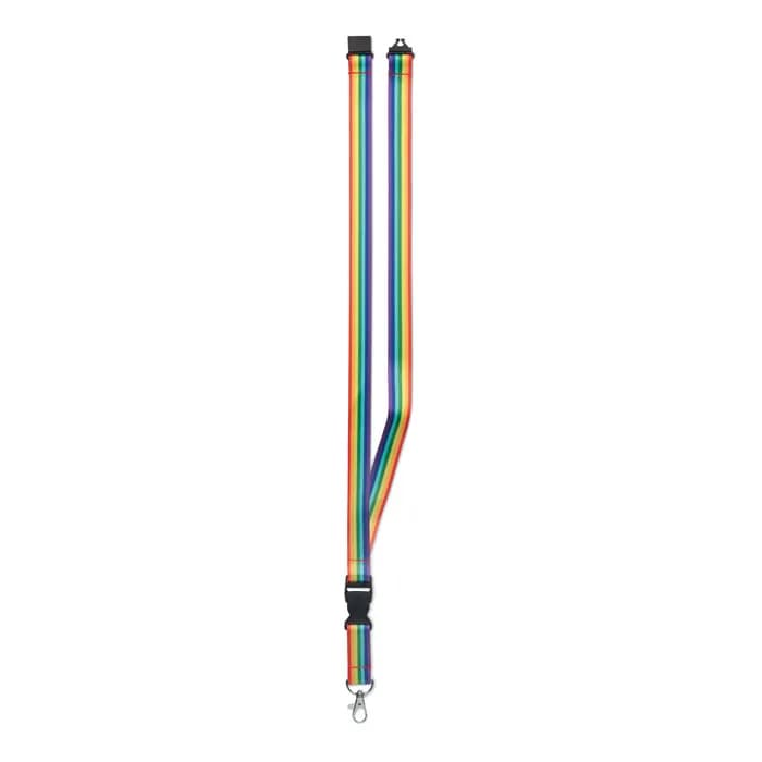 Regenbogen Lanyard RPET - BOWYARD - Multicolour