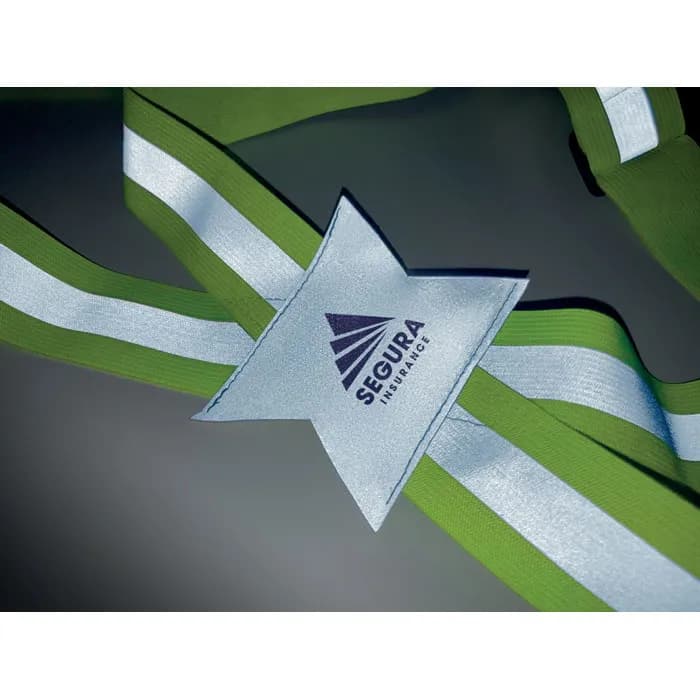 Reflektierende Gürtelweste - ALLVISIBLE - Neon Grün