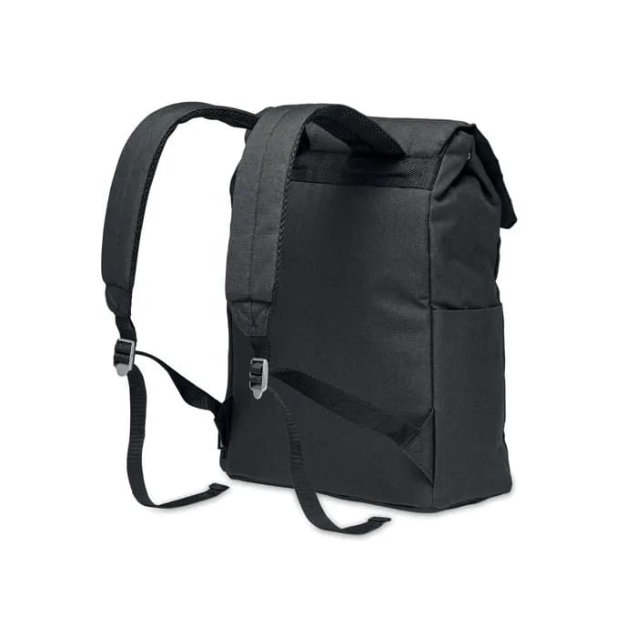 Laptop-Rucksack 600D RPET - DAEGU LAP - Schwarz