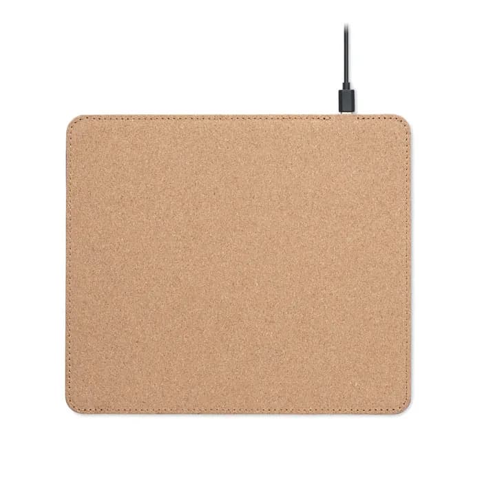 Mousepad mit Ladestation 15W - WIRELESS MATTY - Beige