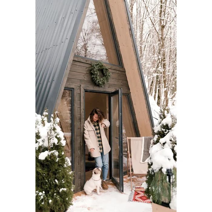 Liegestuhl Holz - HONOPU - Beige